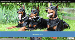 Desktop Screenshot of dagobahdobermans.com